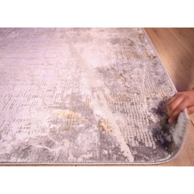 LAVIN ADARA T2258 | Tapete Decorativo para Diseño Interiores | Gris Oro | Varias Medidas | Gris Oro | Interior - T2258-60 x 90 - LAVIN - NOGAL BEAT -