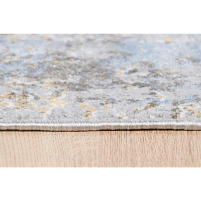 LAVIN ADARA T2260 | Tapete Decorativo para Habitación Hotel Moderno | Tonos Gris + Verde + Oro | Rasurado | Varias Medidas | Rectangular | Interior - T2260-60 x 90 - LAVIN - NOGAL BEAT -