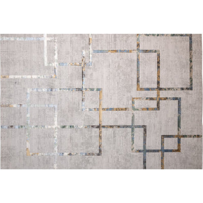 LAVIN ADARA T2261 | Tapete Decorativo para Habitación Departamento | Varias Medidas | Verde + Oro | Interior - T2261-60 x 90 - LAVIN - NOGAL BEAT -